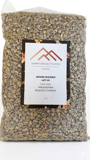 Geisha Washed Lot 49 from Finca Esther, Panama — 1kg unroasted green coffee bag